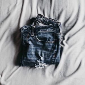 ripped jeans - american eagle